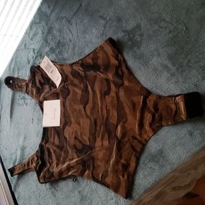 NWT - Honey Punch Camo Bodysuit